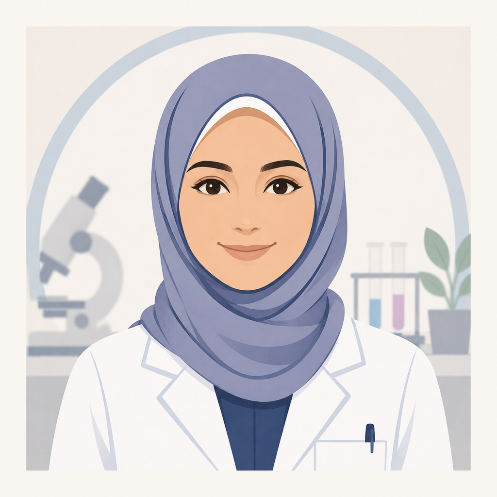 Veterinarian Dr. Haneen Ahmed